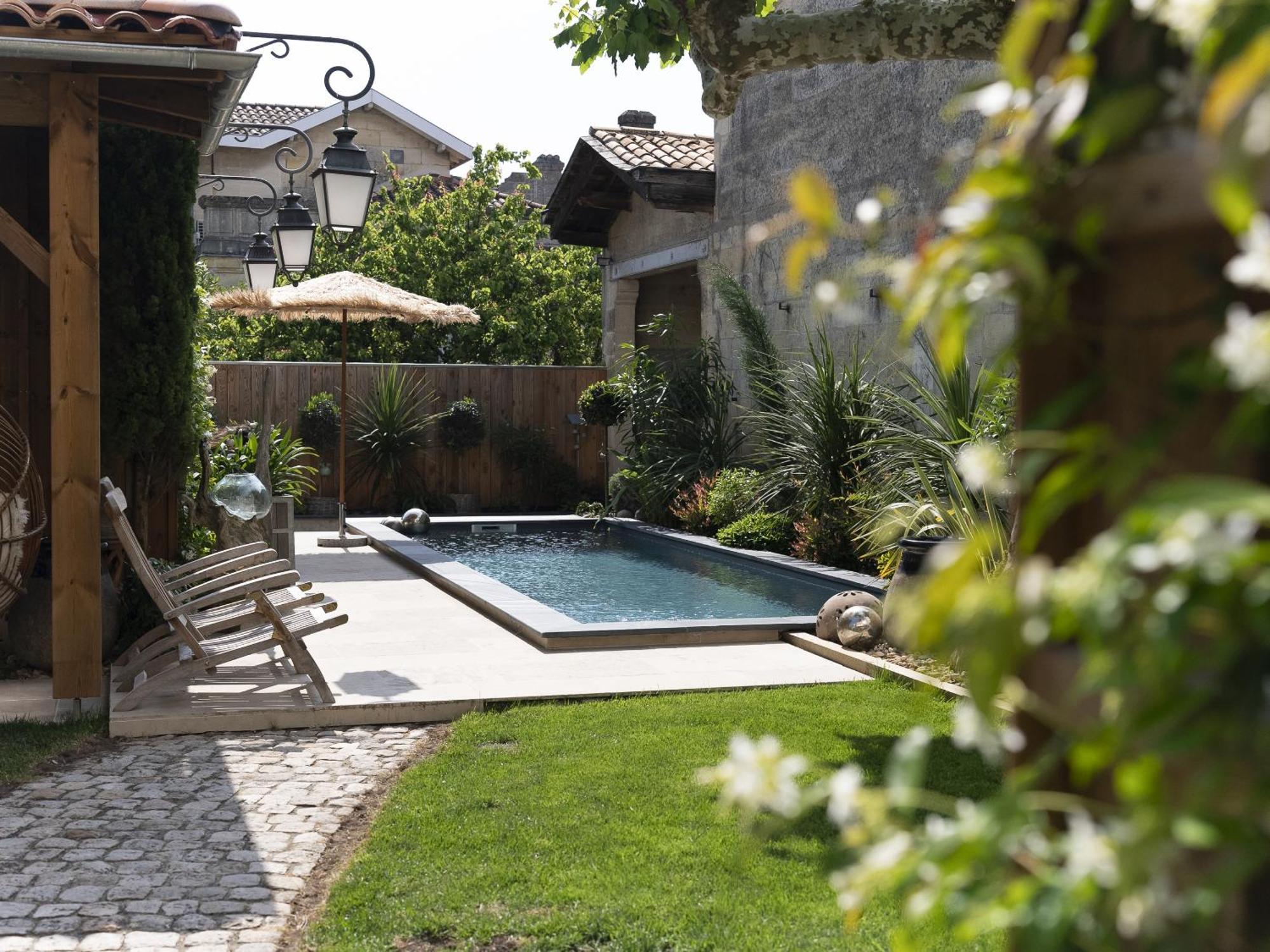 Demeure privée d'hôtes, piscine&spa Libourne, Saint-Emilion Exterior foto